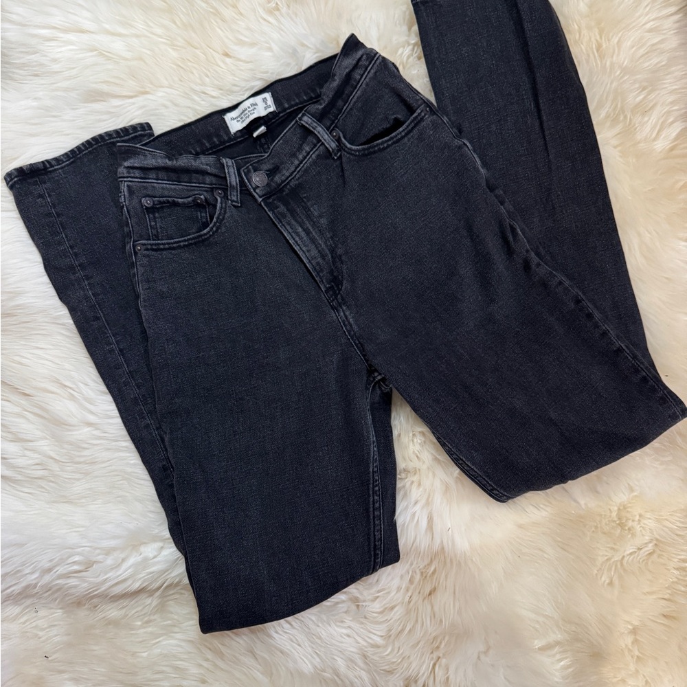 Abercrombie & Fitch Black Skinny Jeans